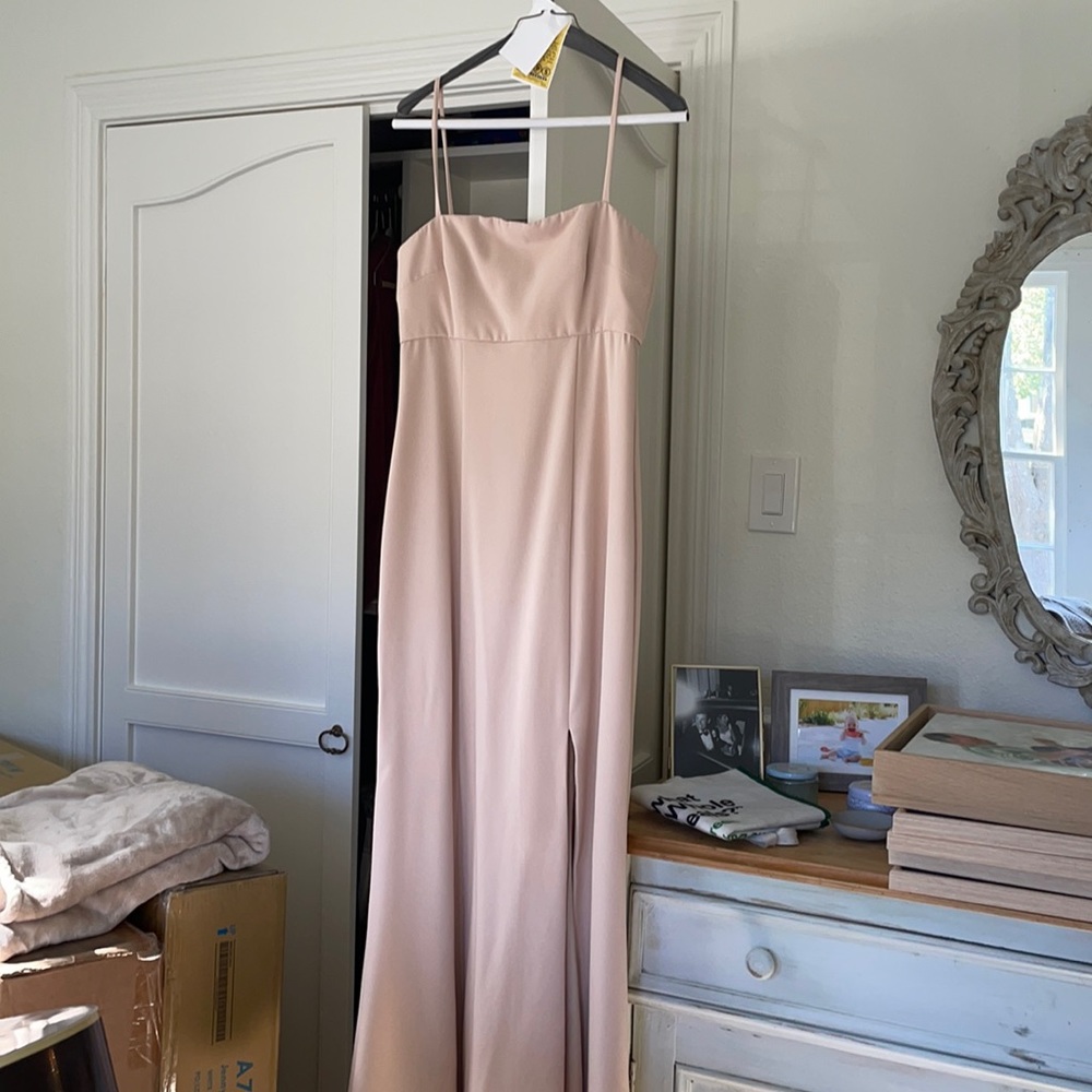 Amsale bridesmaid dress